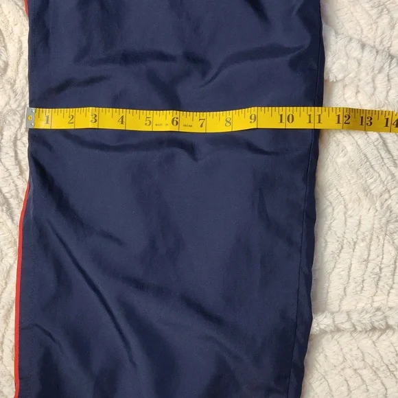 Reebok Navy Track Pants with Red Stripe men's size XL - Picture 5 of 10